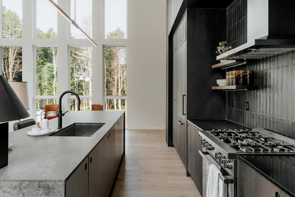 Modern kitchen, freshly cared for